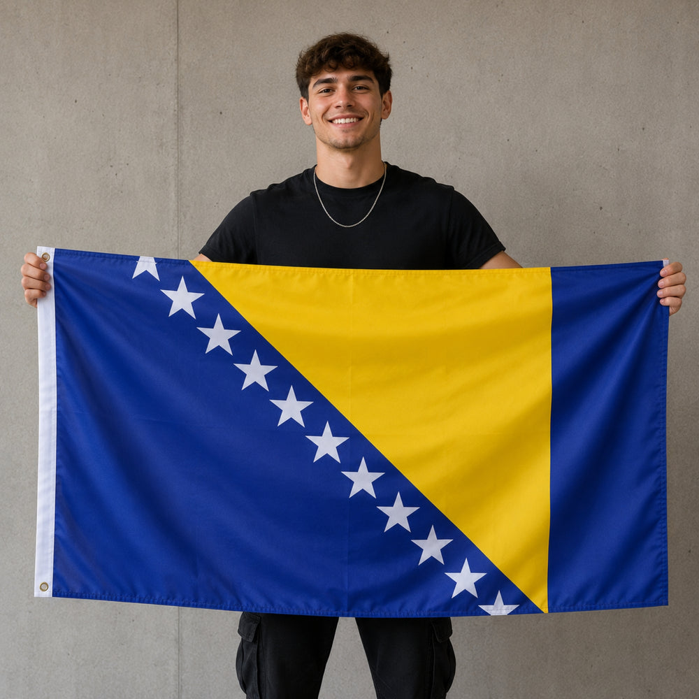 Bandera - Bosnia y Herzegovina