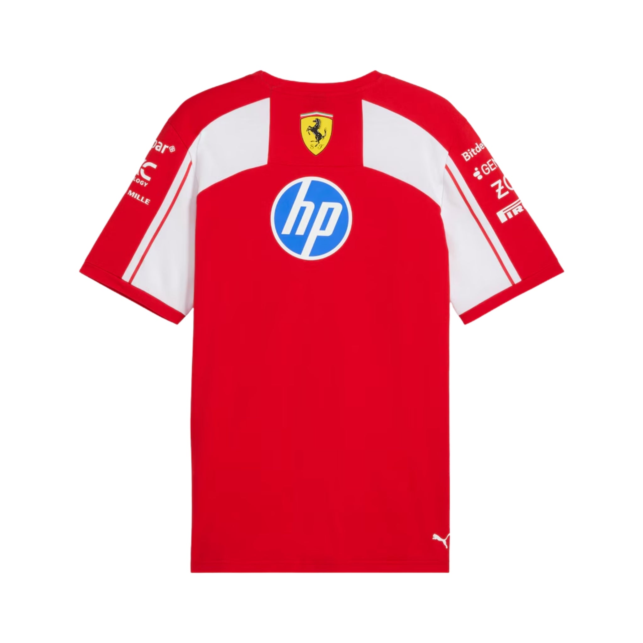 T-Shirt Scuderia Ferrari F1 2026 - Vue de dos
