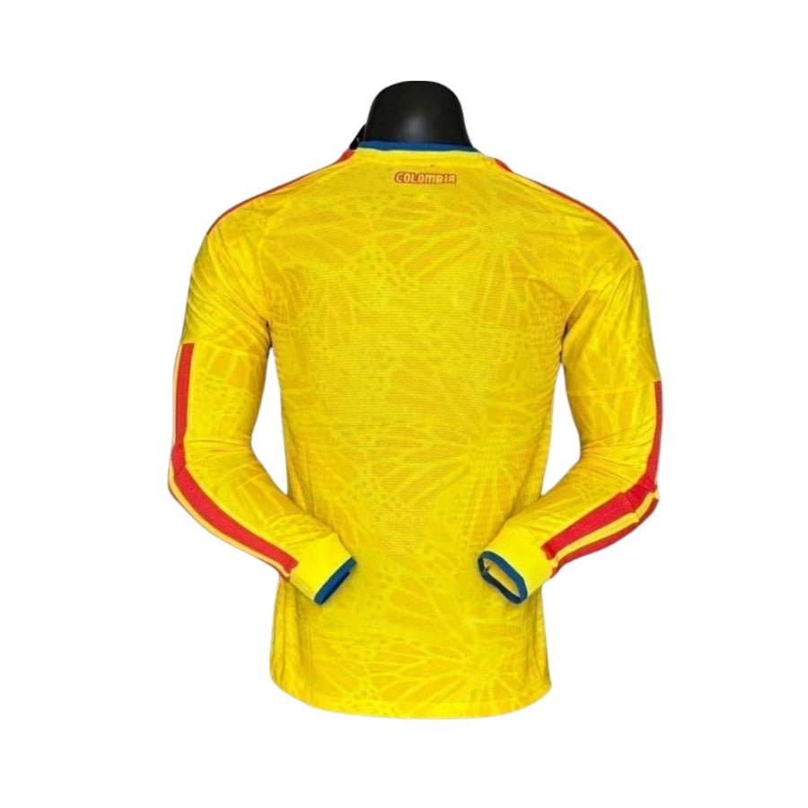 Colombie Domicile 26/27 - Coupe du Monde 2026 - Manches Longues - Version Joueur