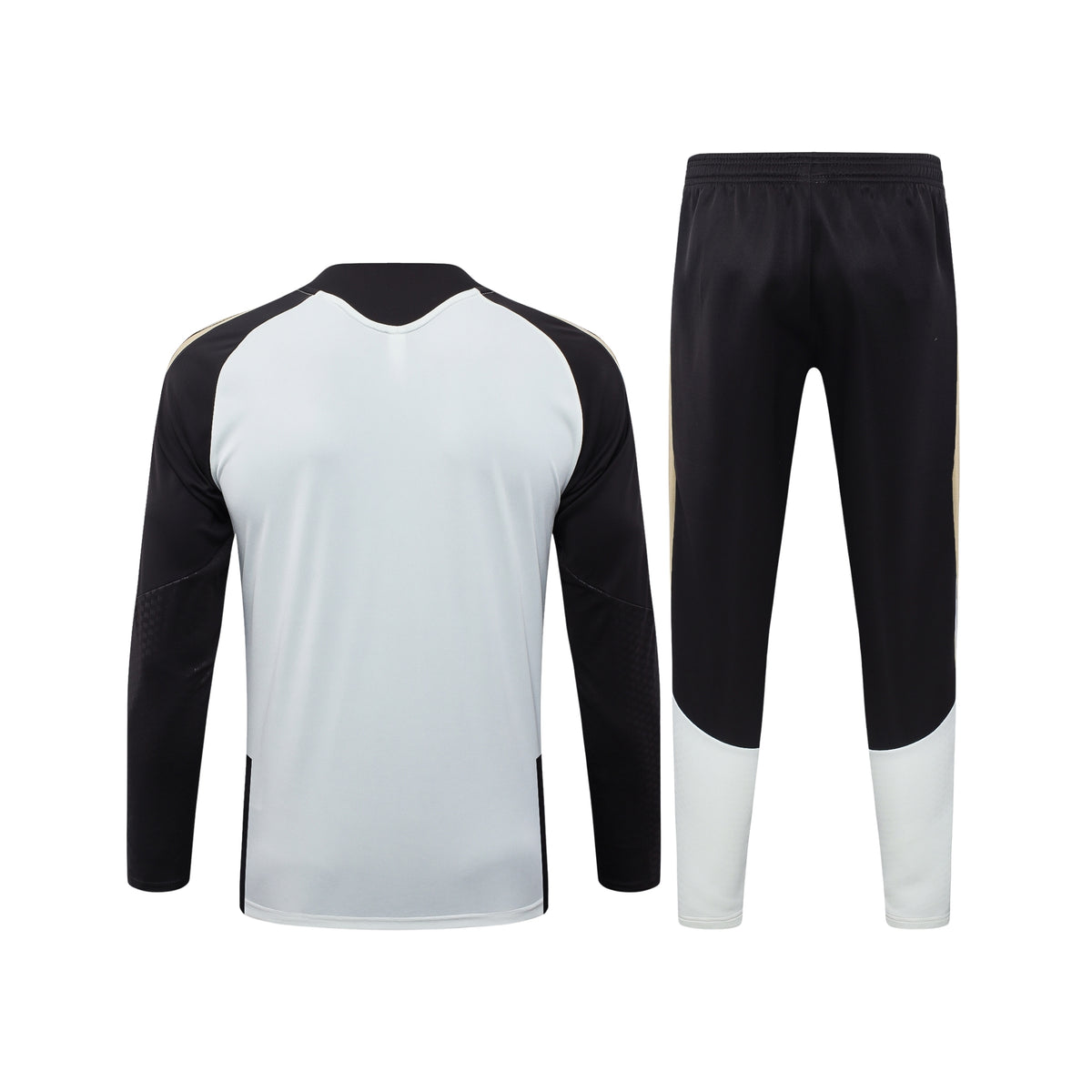 Flamengo 26/27 - Survêtement - 1/2 Zip - Blanc et Noir