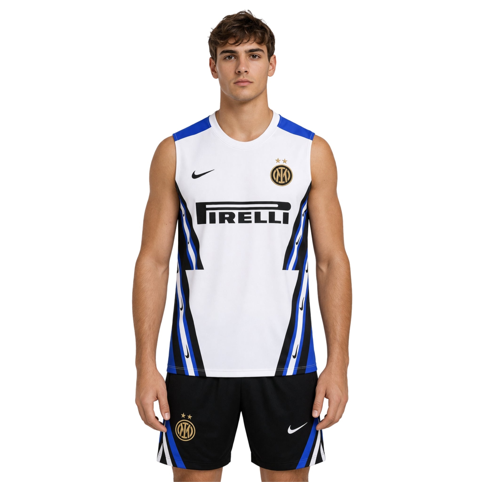 Inter Milan 25/26 - Équipement de Entraînement - Manches Cava - Vue de dos