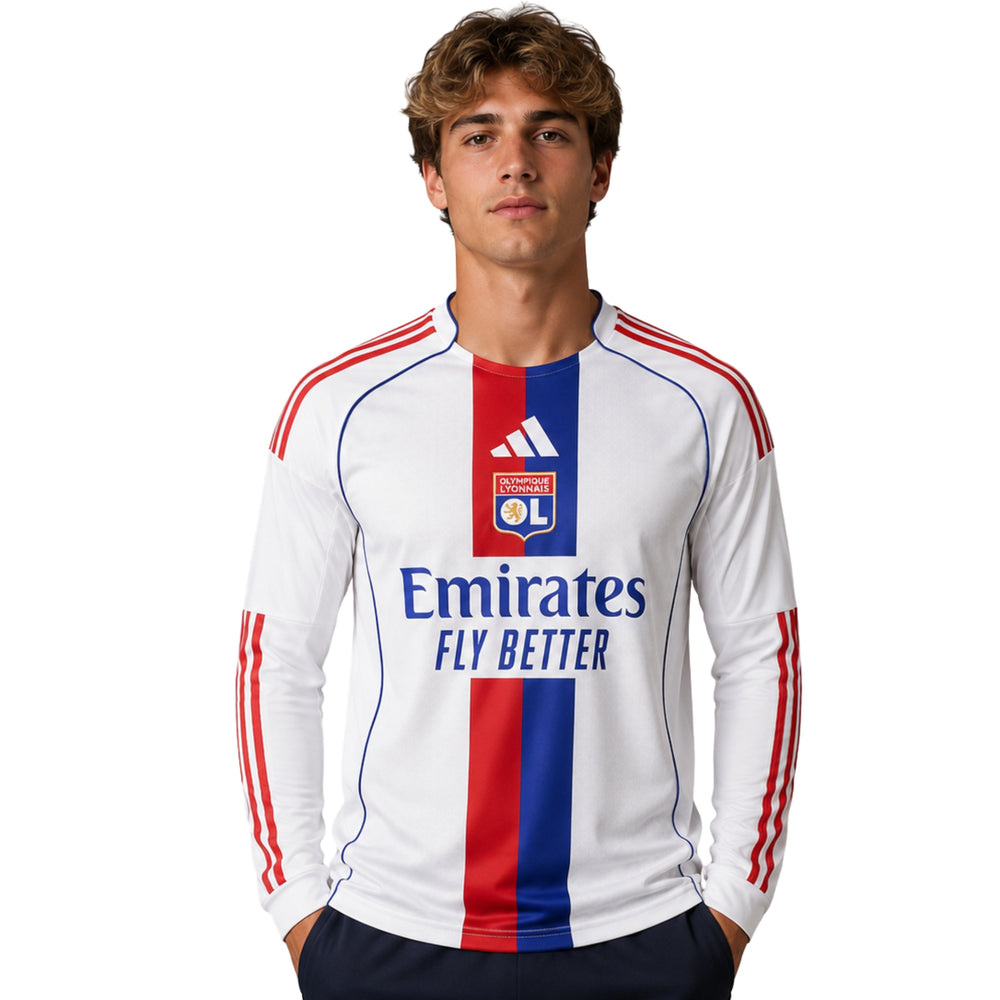 Olympique Lyonnais Home 25/26 - Long Sleeves