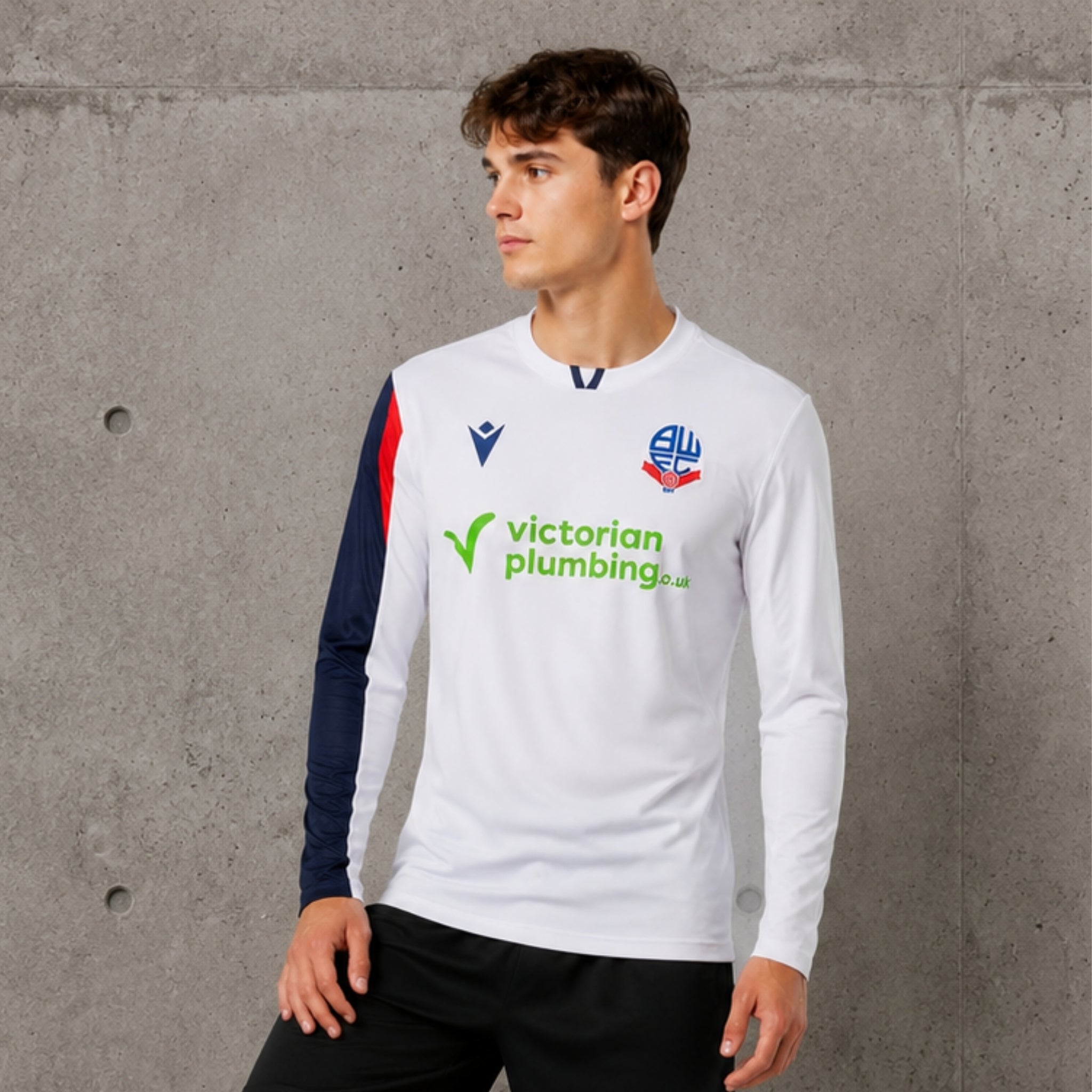 Bolton Wanderers Domicile 26/27 - Manches Longues