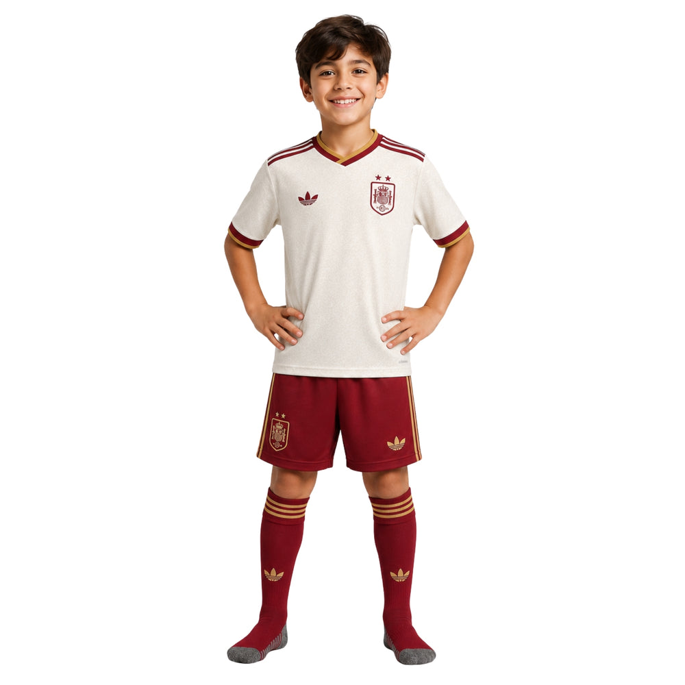 España - Kit Infantil Visitante 26/27 - Copa del Mundo 2026