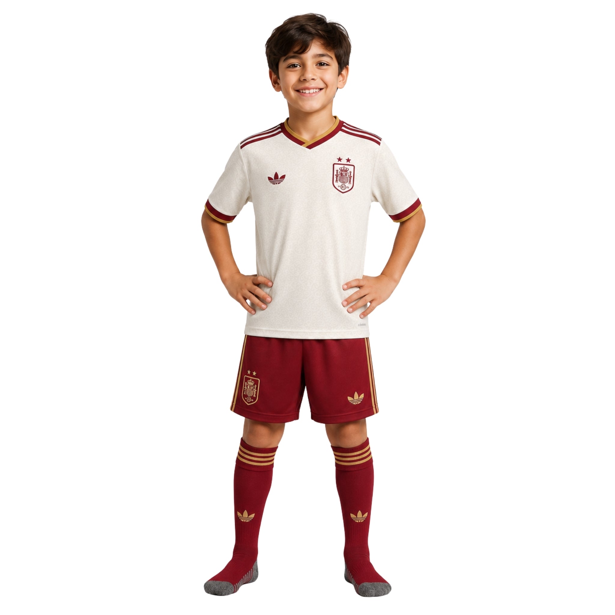España - Kit Infantil Visitante 26/27 - Copa del Mundo 2026