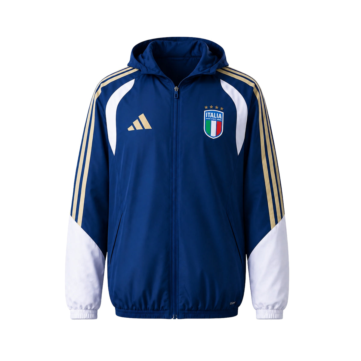 Coupe-Vent - Italie 26/27 - Bleu Marine et Blanc