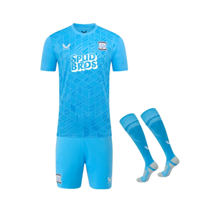 Kit - Preston North End Gardiens de But 25/26 - Bleu