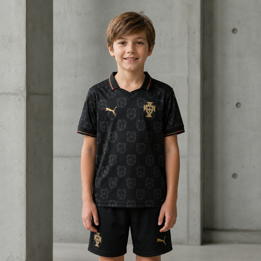 Portugal - Kit Édition Spéciale Eusébio 25/26 - Coupe du Monde 2026