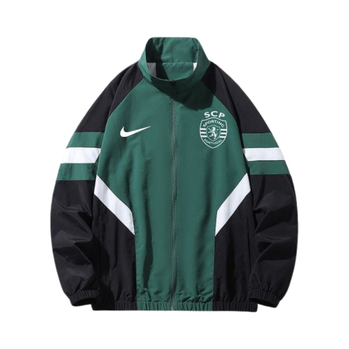 Coupe-Vent - Sporting 25/26 - Vert et Noir