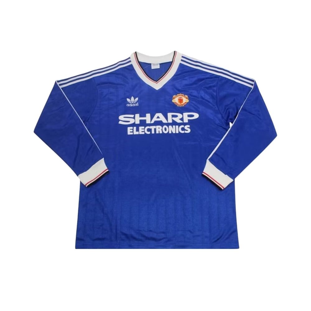 Manchester United Tercera 82/83 - Manga Larga