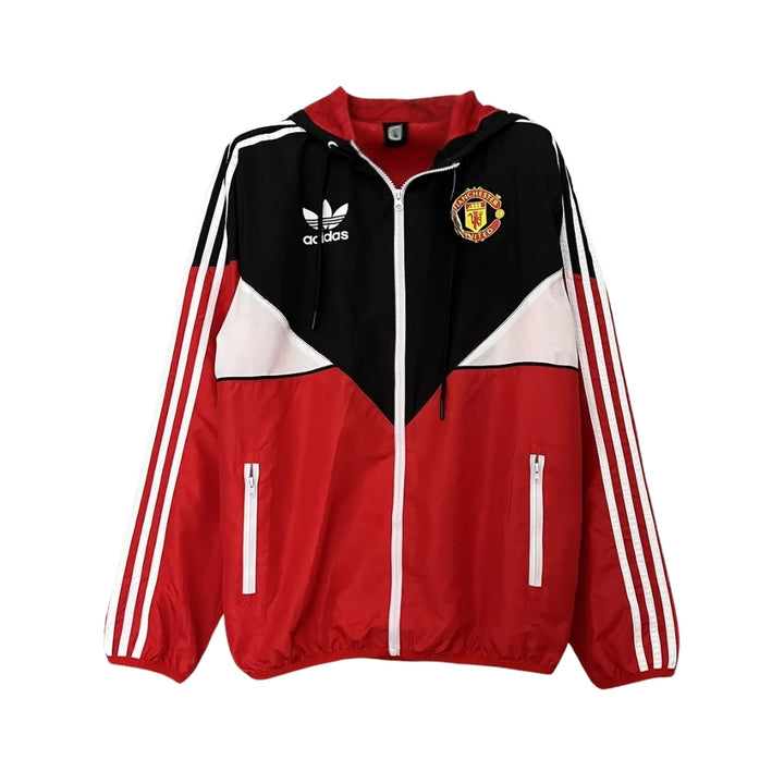Windbreaker - Manchester United - Red, Black and White