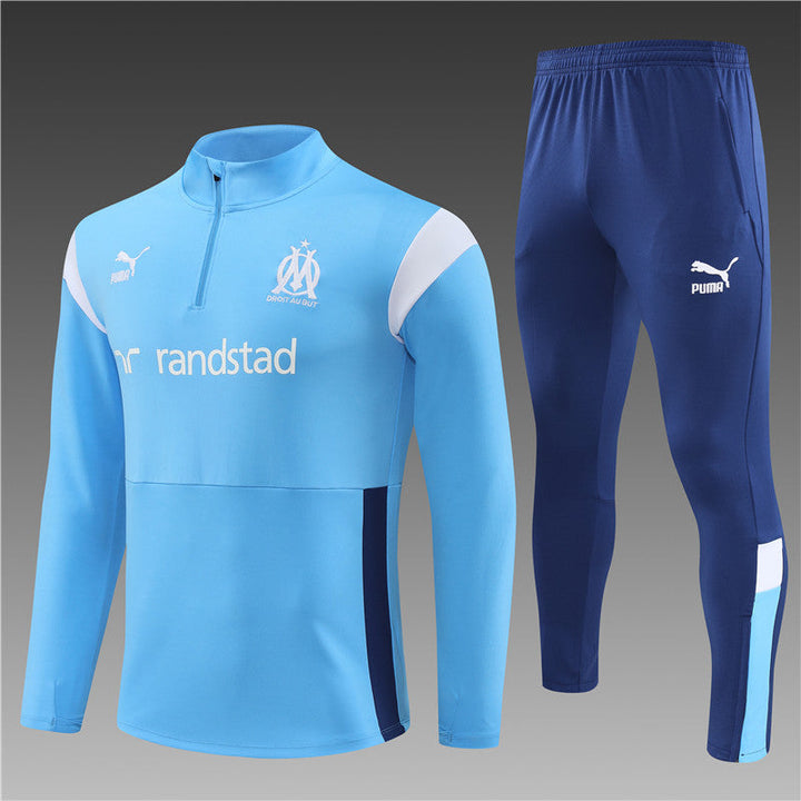 Olympique de Marseille - Survêtement 1/2 Zip