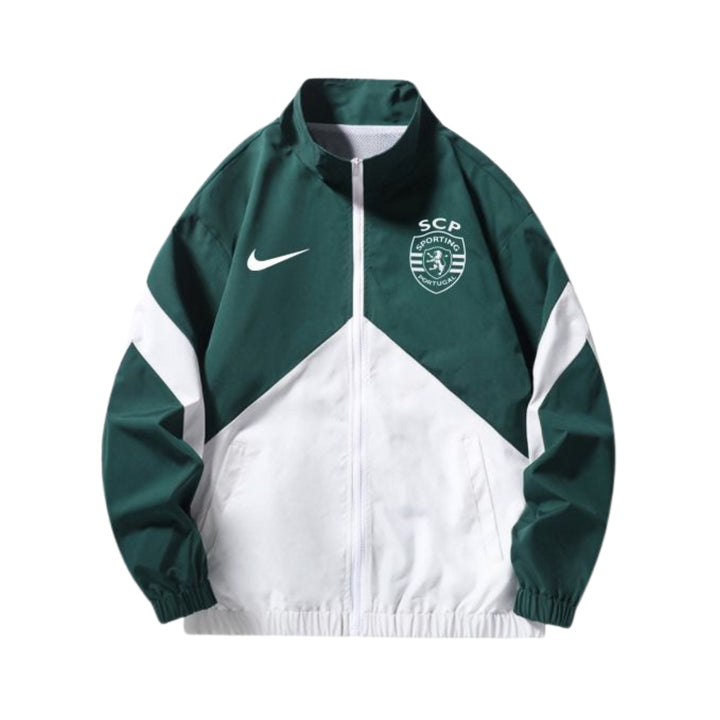 Coupe-Vent - Sporting 25/26 - Vert et Blanc