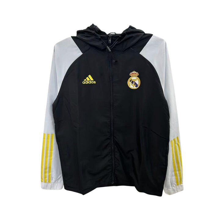 Coupe-Vent - Real Madrid 25/26 - Noir et Blanc