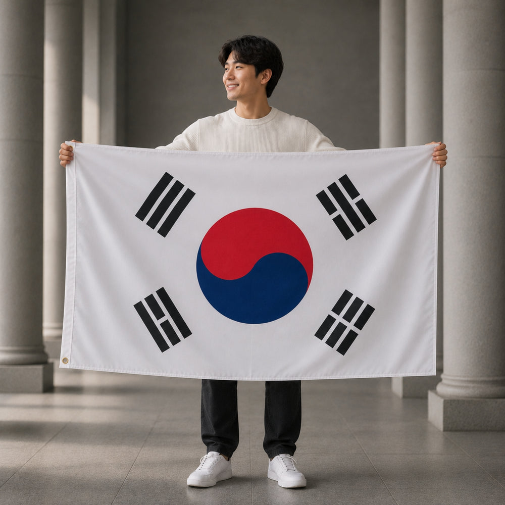 Bandera - Corea del Sur