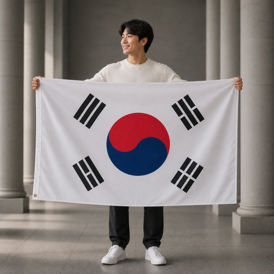 Bandera - Corea del Sur