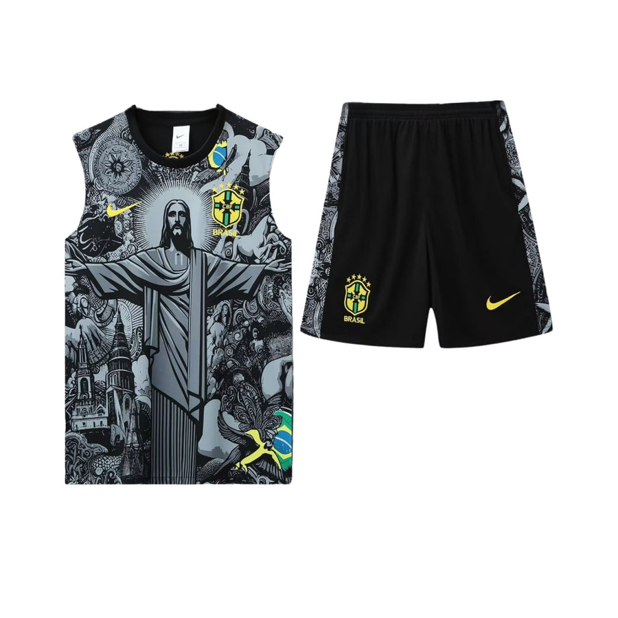 Brésil 24/25 - Équipement de Entraînement - Manches Cava