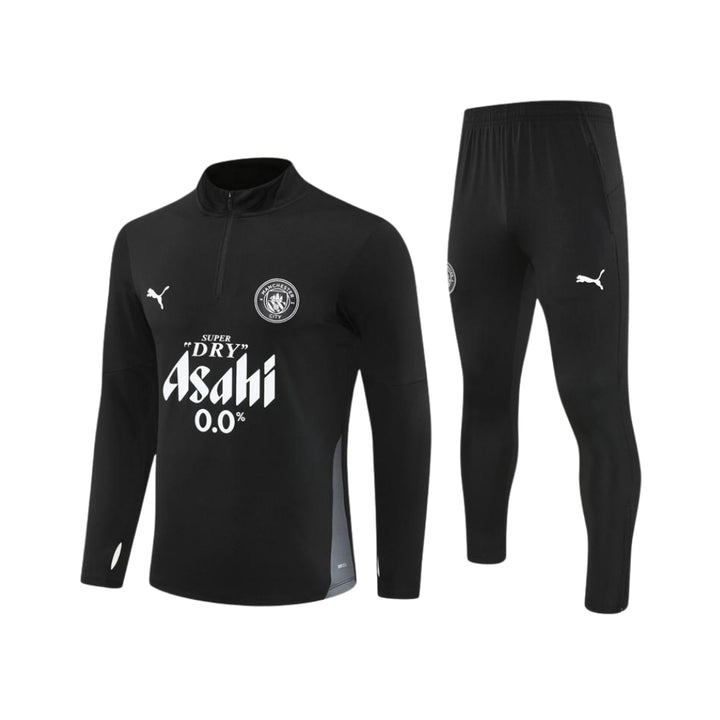 Manchester City 25/26 - Survêtement - 1/2 Zip - Noir