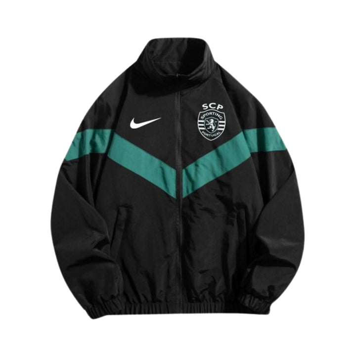 Coupe-Vent - Sporting 25/26 - Noir et Vert