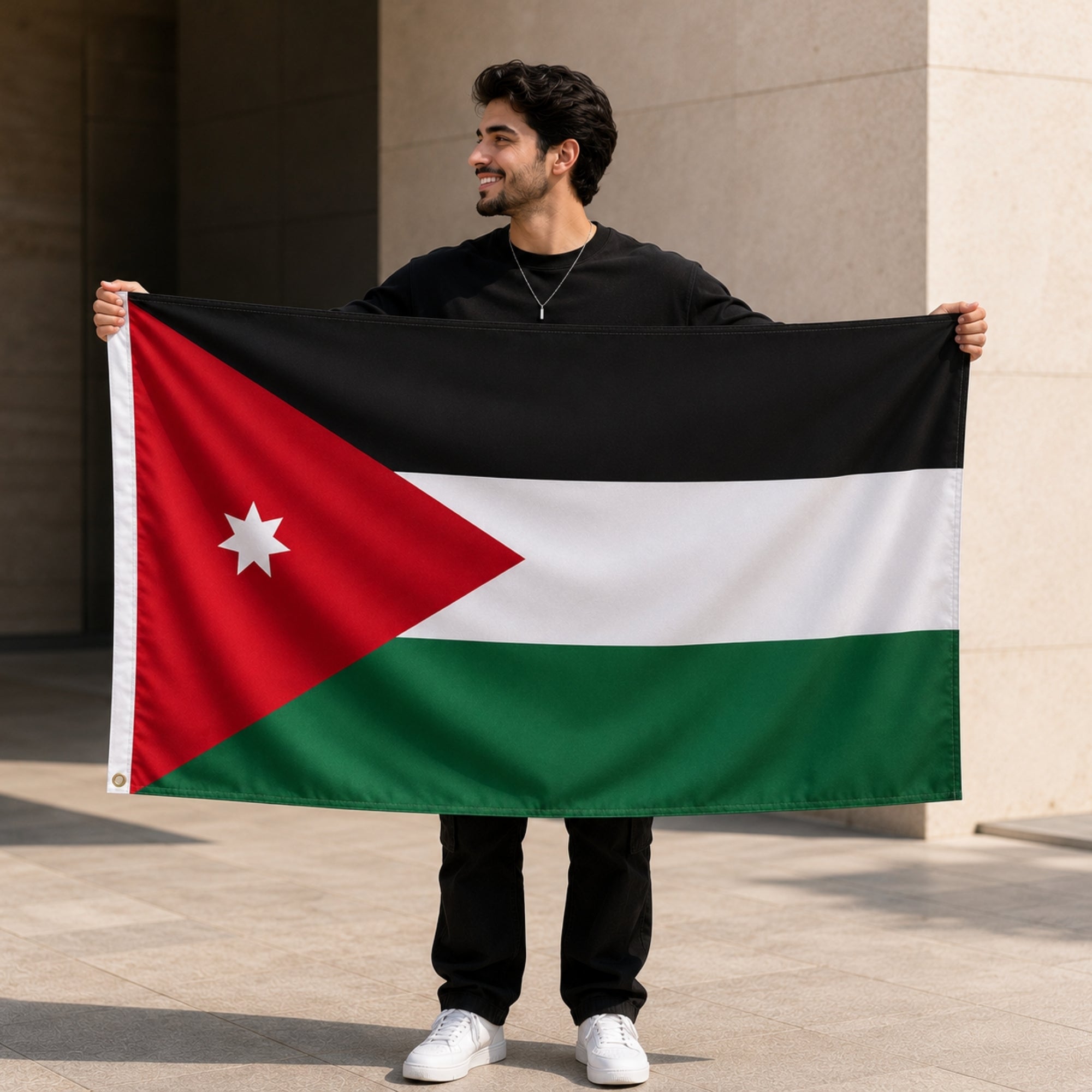 Drapeau - Jordanie