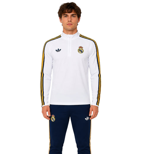 Real Madrid 26/27 - Tracksuit - 1/2 Zip - White