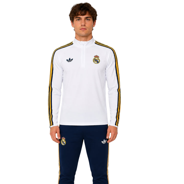Real Madrid 26/27 - Survêtement - 1/2 Zip - Blanc