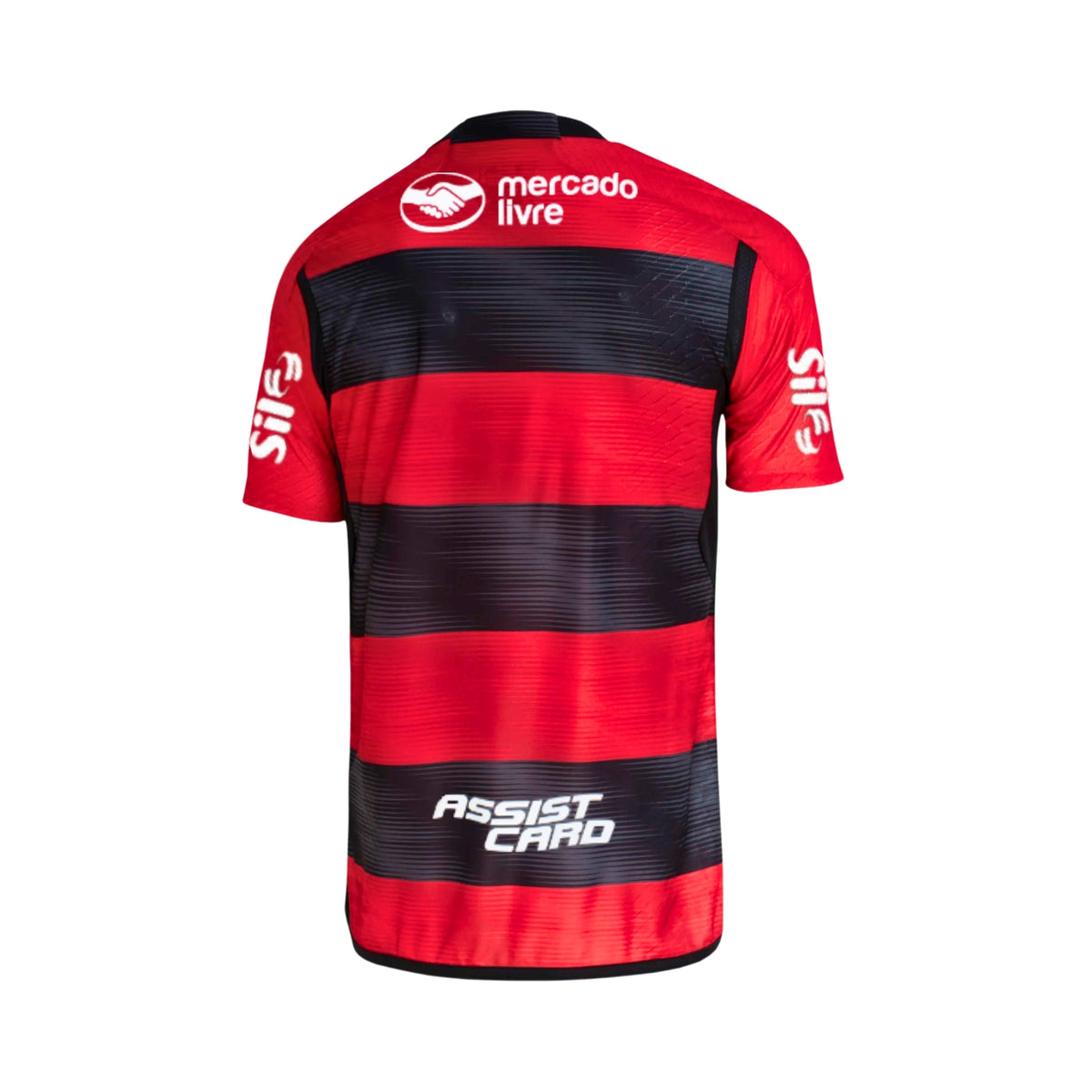 Flamengo Domicile 23/24 - Tous les Sponsors - Vue de dos
