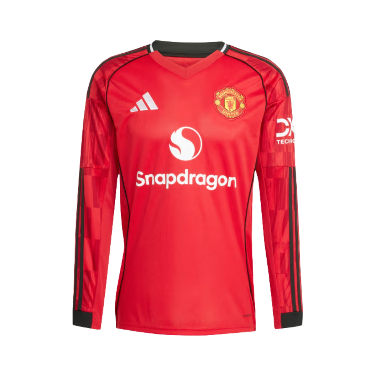 Manchester United Domicile 25/26 - Manches Longues - Vue de face
