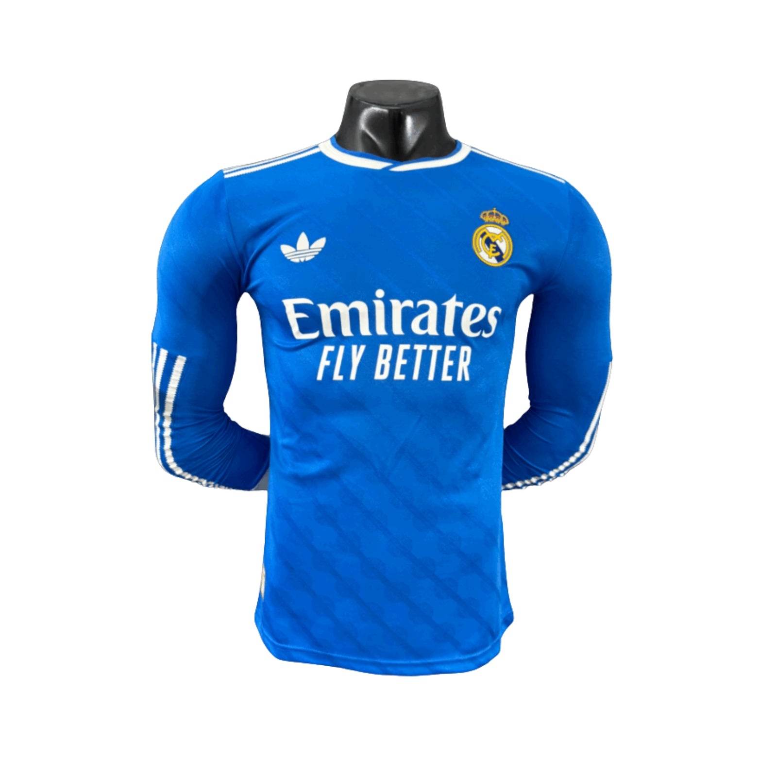 Real Madrid Troisième 25/26 - Manches Longues - Version Joueur