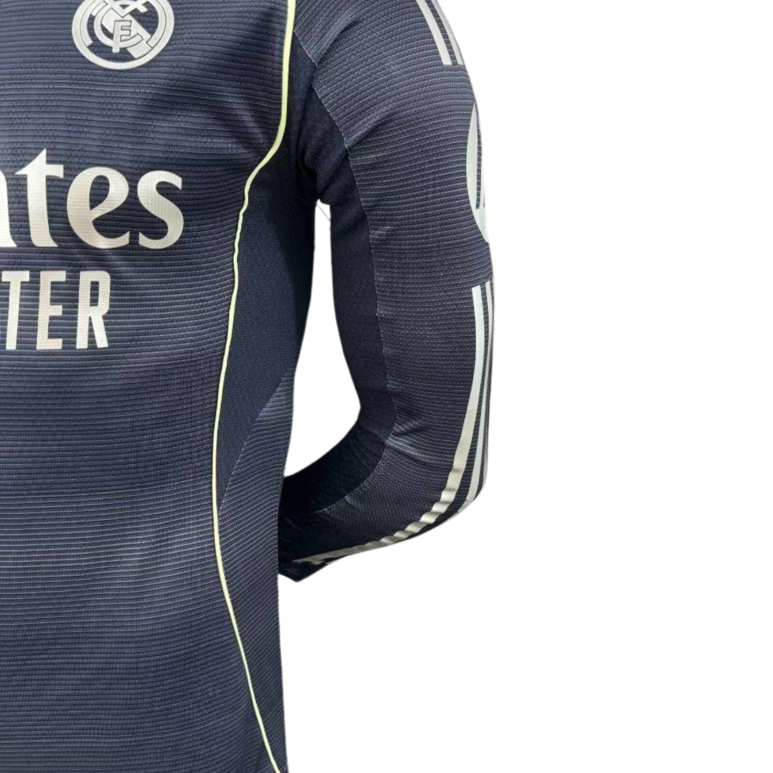 Real Madrid Extérieur 25/26 - Version Joueur - Manches Longues