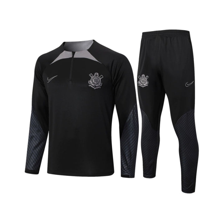Corinthians 24/25 - Tracksuit - 1/2 Zip - Black