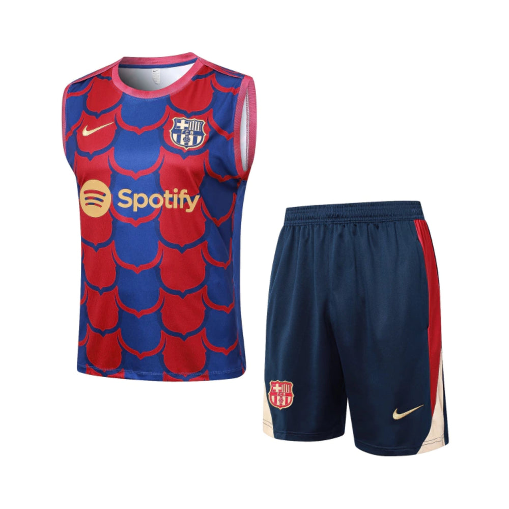 Equipación de Entrenamiento FC Barcelona 24/25 - Manga Sisa