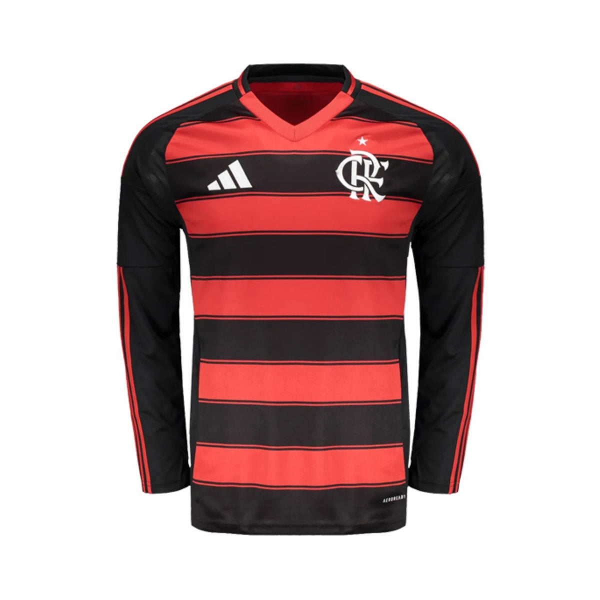 Flamengo Domicile 25/26 - Manches Longues - Vue de face