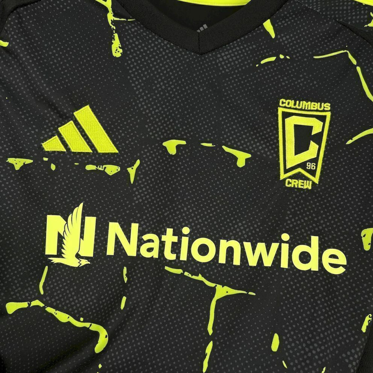 Columbus Crew Extérieur 25/26 - Détail