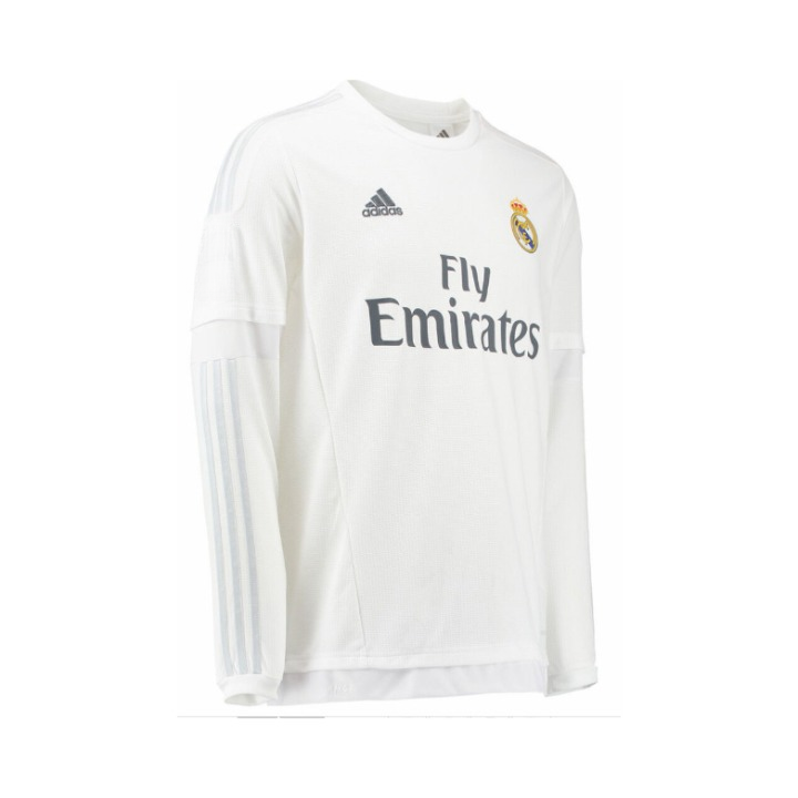 Real Madrid Domicile 15/16 - Manches Longues - Détail
