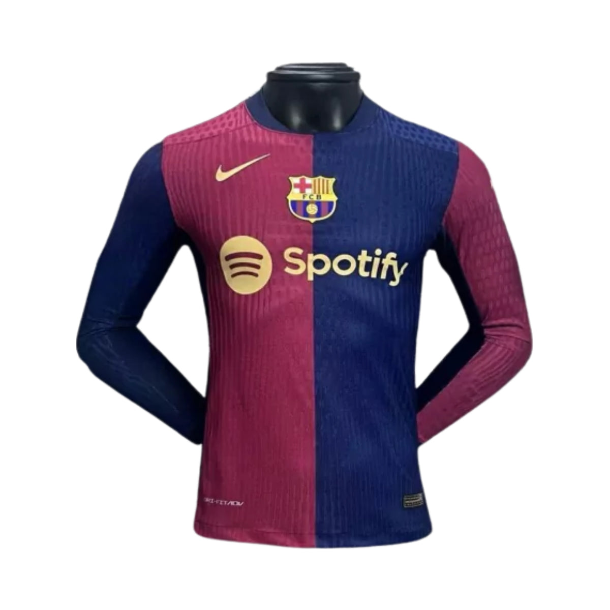 Barcelona Home 24/25 - Long Sleeve - Player Version - Front view