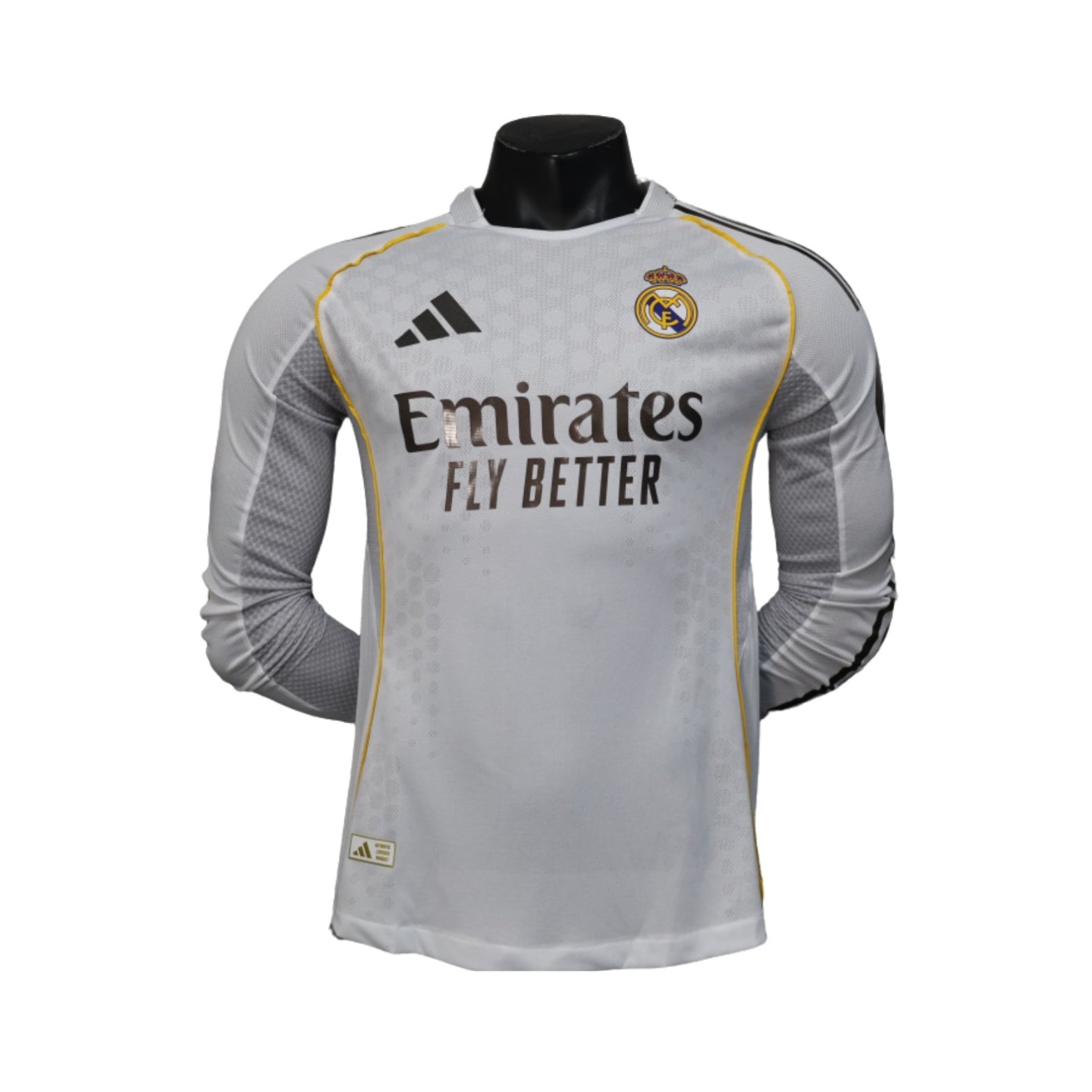 Real Madrid Domicile 25/26 - Version Joueur - Manches Longues