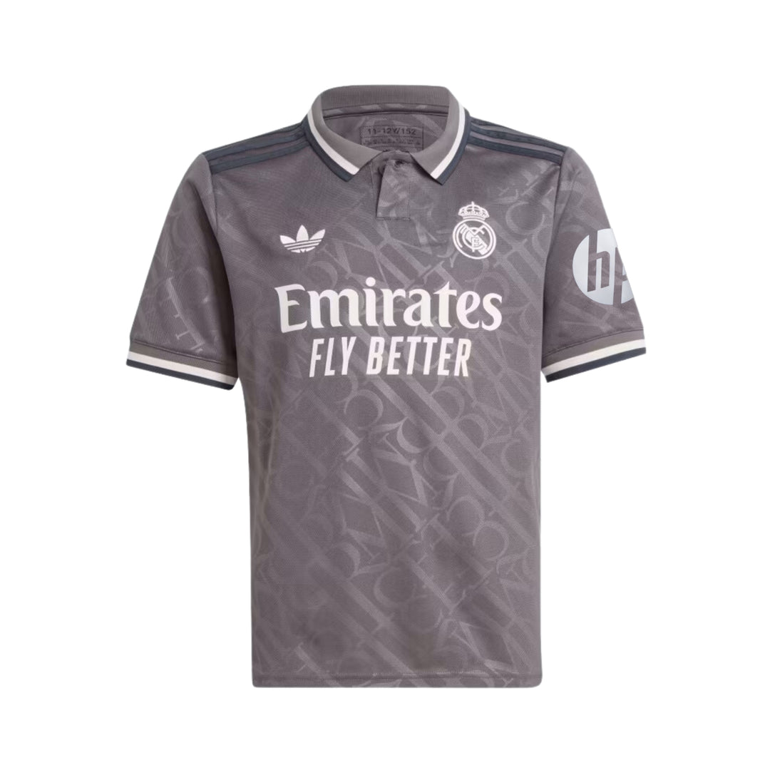 Real Madrid Troisième 24/25 - Symbole HP inclus