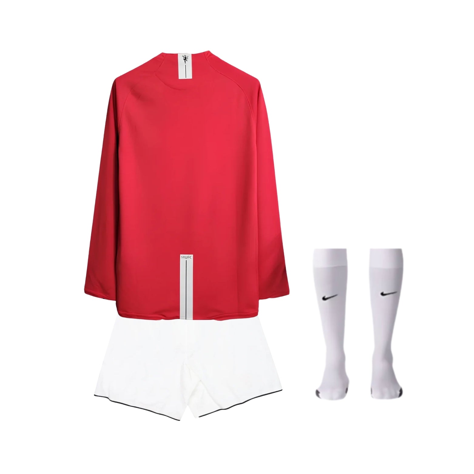 Kit - Manchester United Domicile 07/08 - Manches Longues