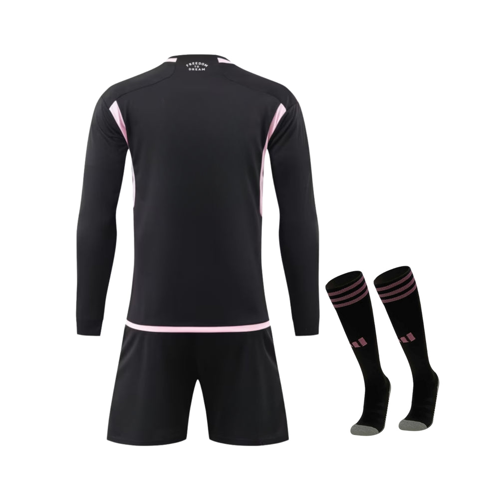 Kit Infantil Inter Miami Visitante 23/24 - Manga Larga