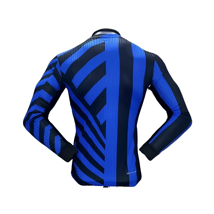 Inter Milan Domicile 24/25 - Version Joueur - Manches Longues