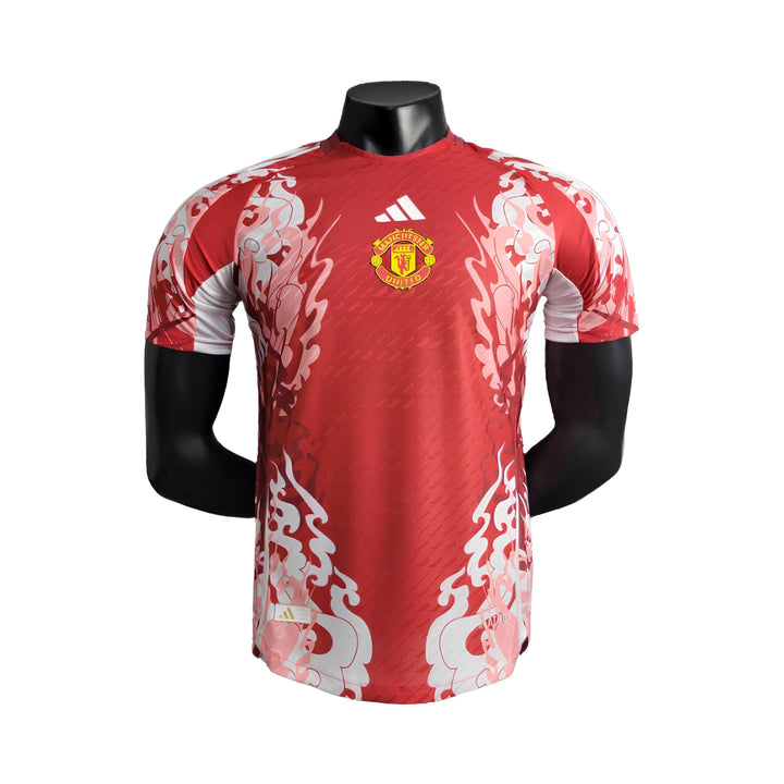 Manchester United Édition Spéciale 24/25 - Version Joueur - Rouge et Blanc