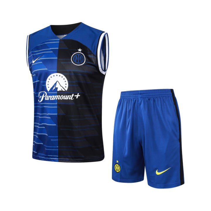 Inter Milan 24/25 - Training Kit - Sleeveless - Blue and Black
