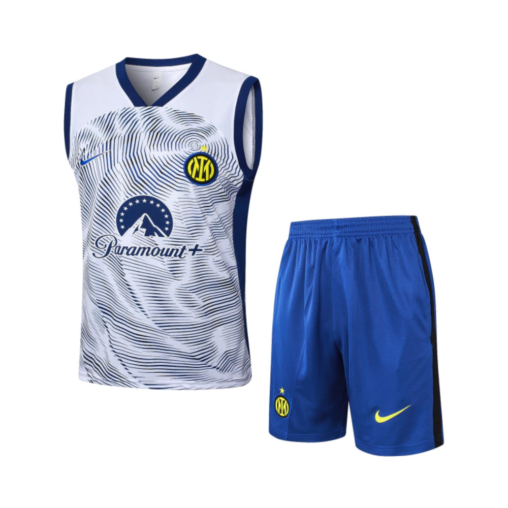 Equipación de Entrenamiento Inter Milan 24/25 - Mangas Cava