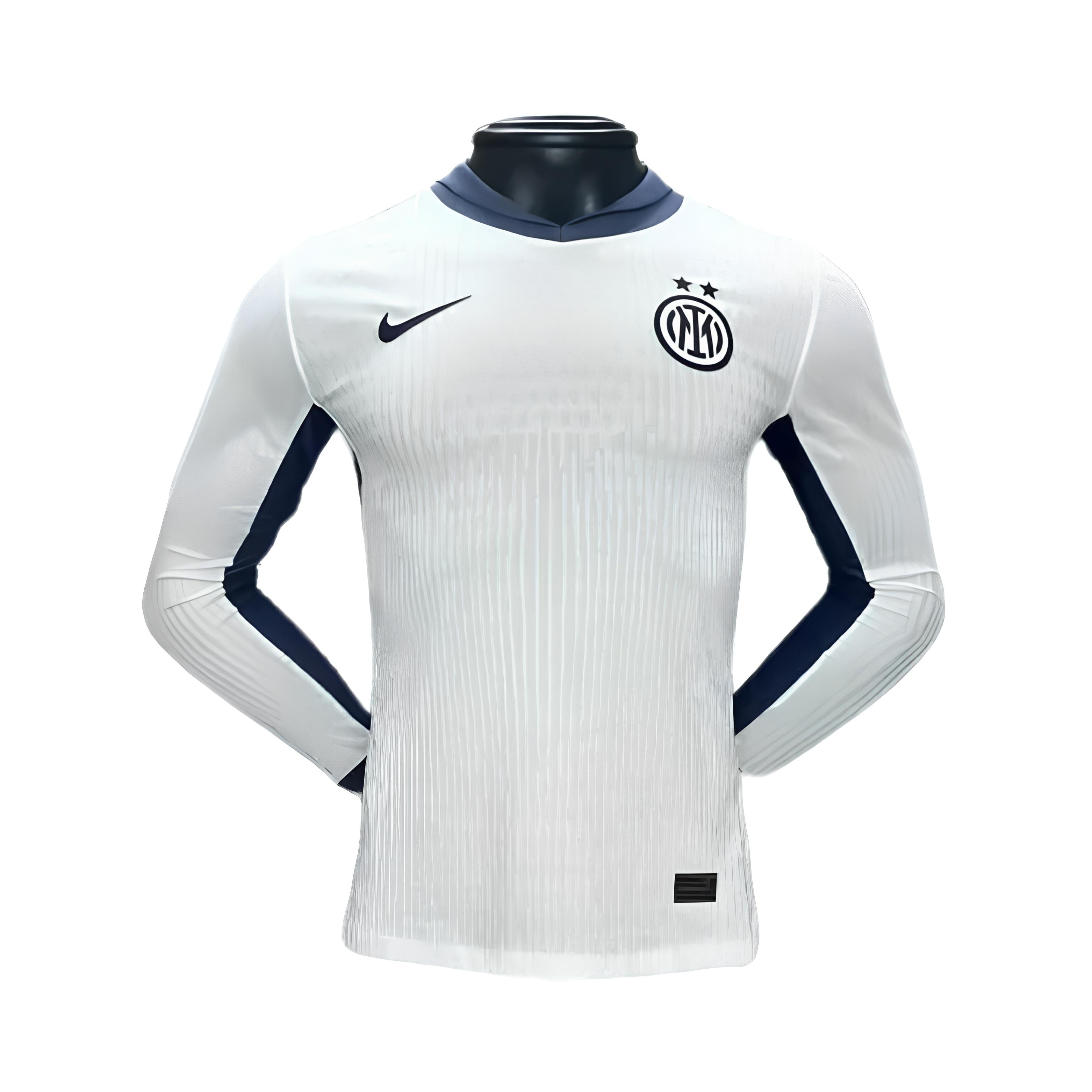 Inter Milan Extérieur 24/25 - Version Joueur - Manches Longues
