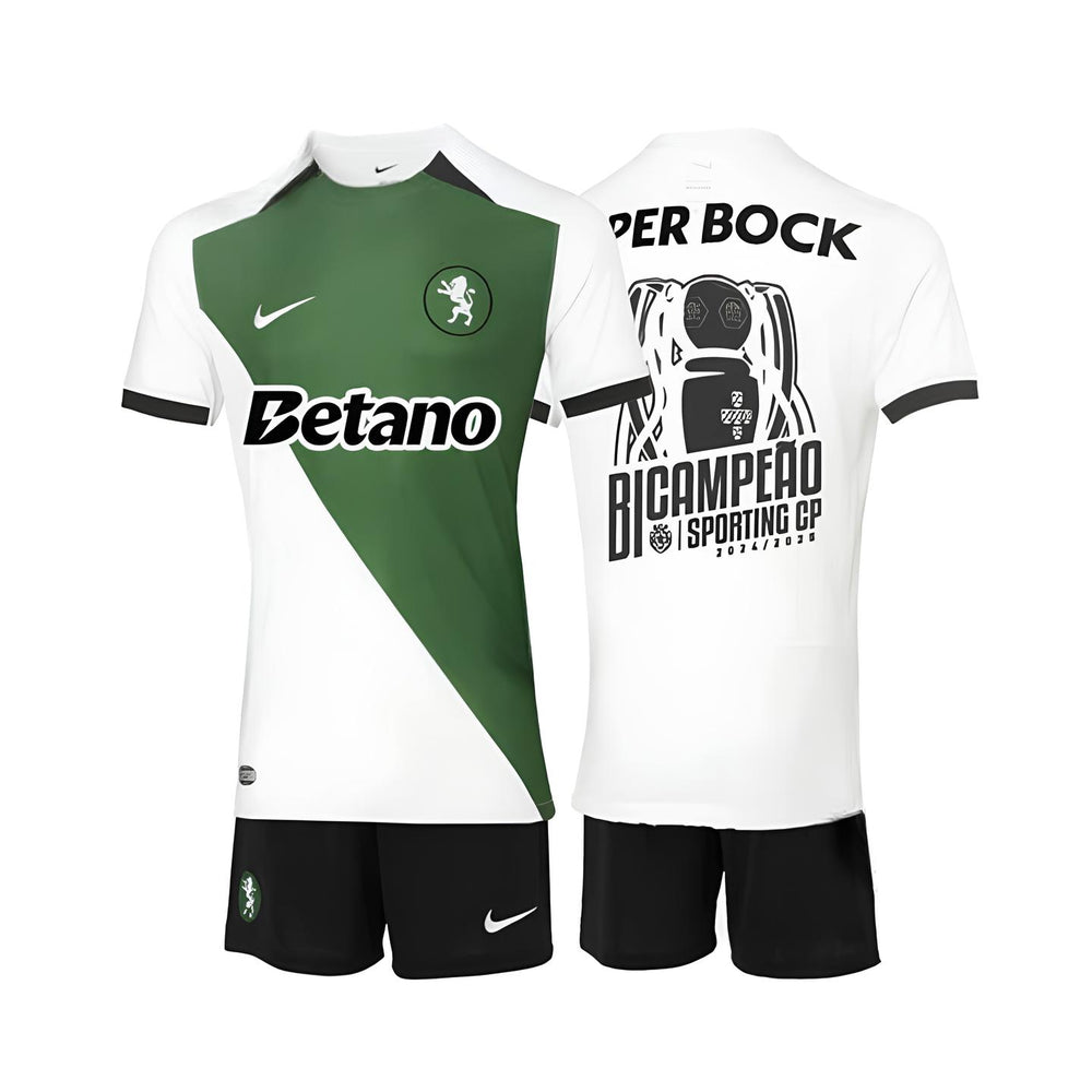 Kit Infantil Sporting Stromp Edición Especial 24/25 - Edición Doble Campeona