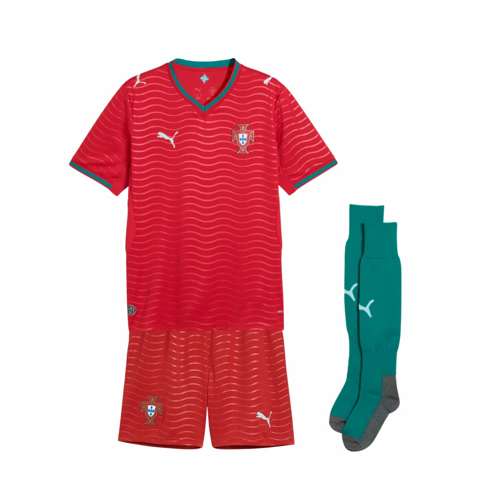 Kit Infantil Portugal Local 26/27 - Mundial 2026