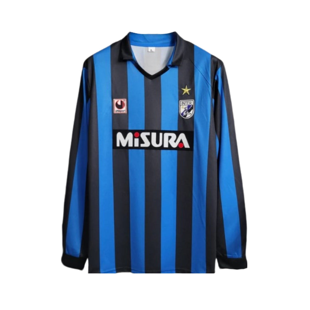 Inter Milan Local 88/89 - Manga Larga