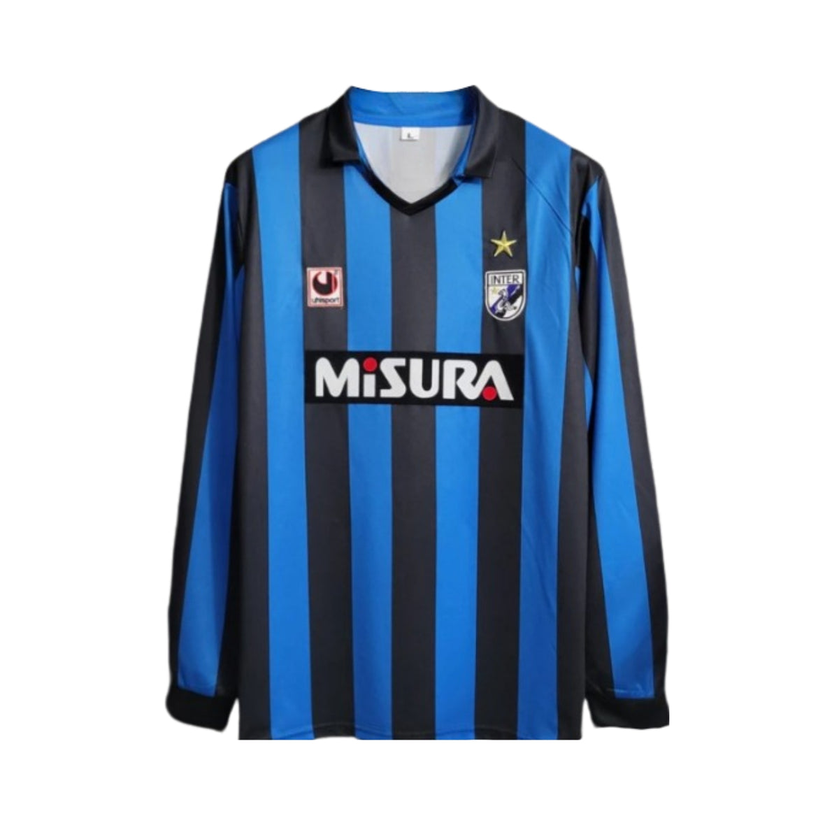 Inter Milan Domicile 88/89 - Manches Longues - Vue de face