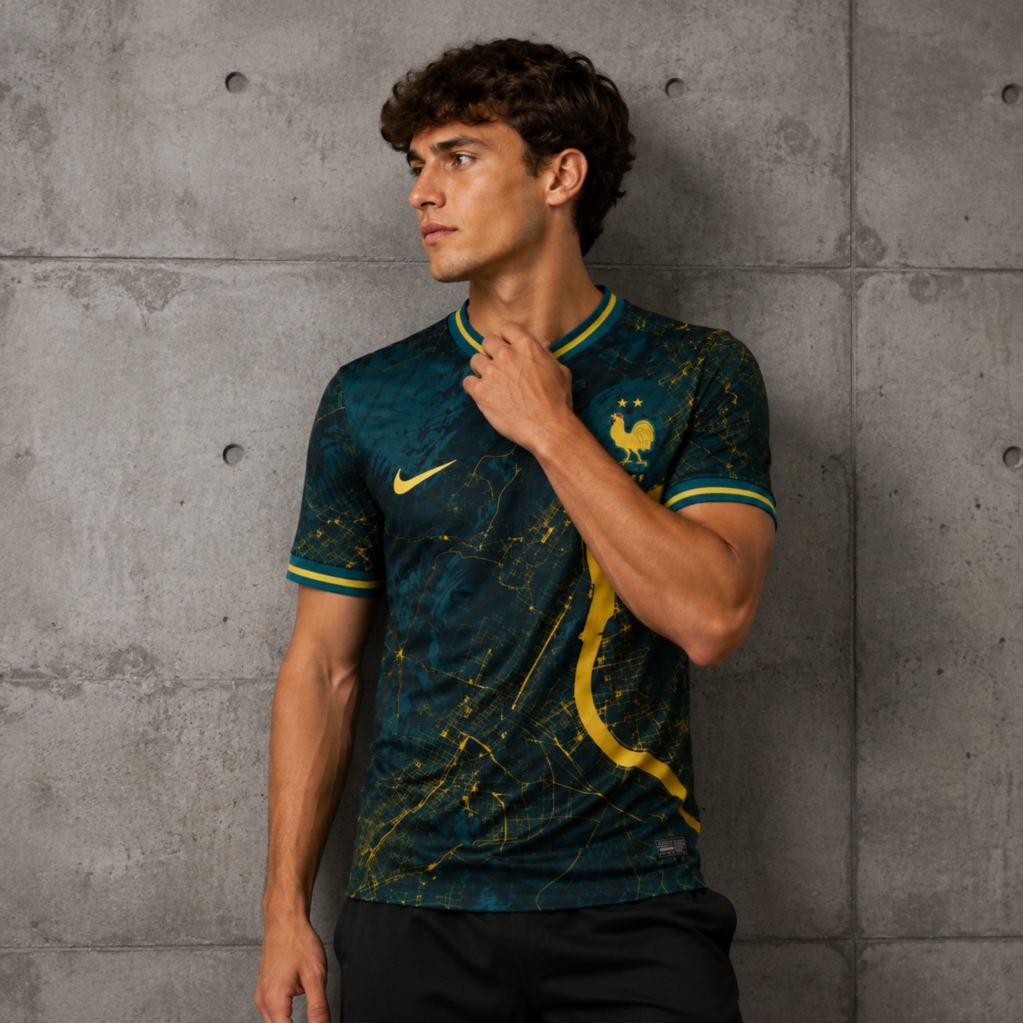 France Special Edition 26/27 - World Cup 2026 - Player Version - Green and Gold